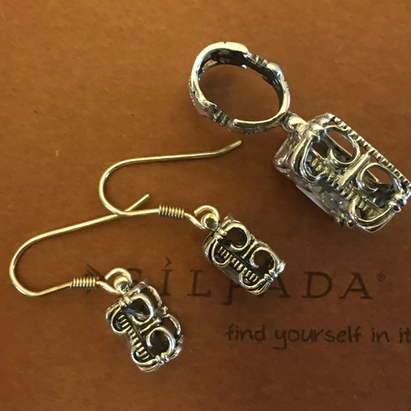 SILPADA UPTOWN PENDENT & EARRING SET - Picture 6 of 9